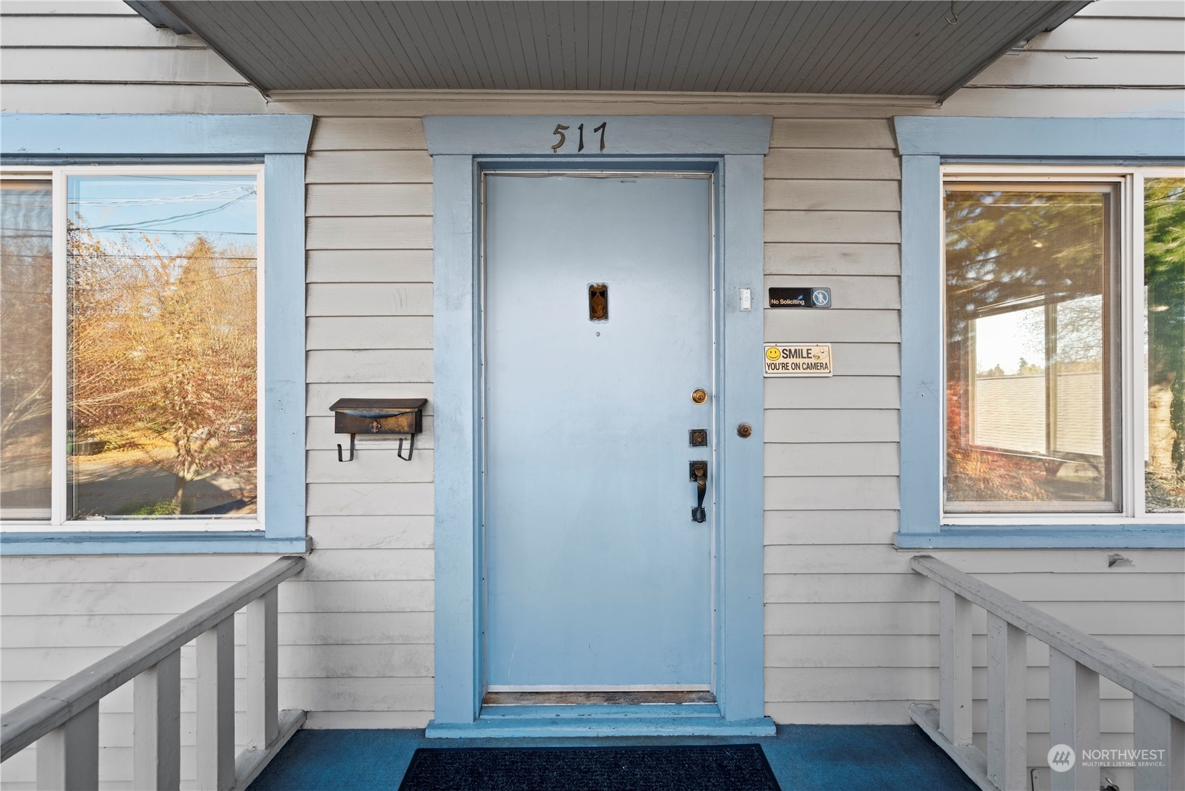 517 North 84th Street Seattle, WA 98103 - Photo 4 of 29 a view of front door with wooden floor