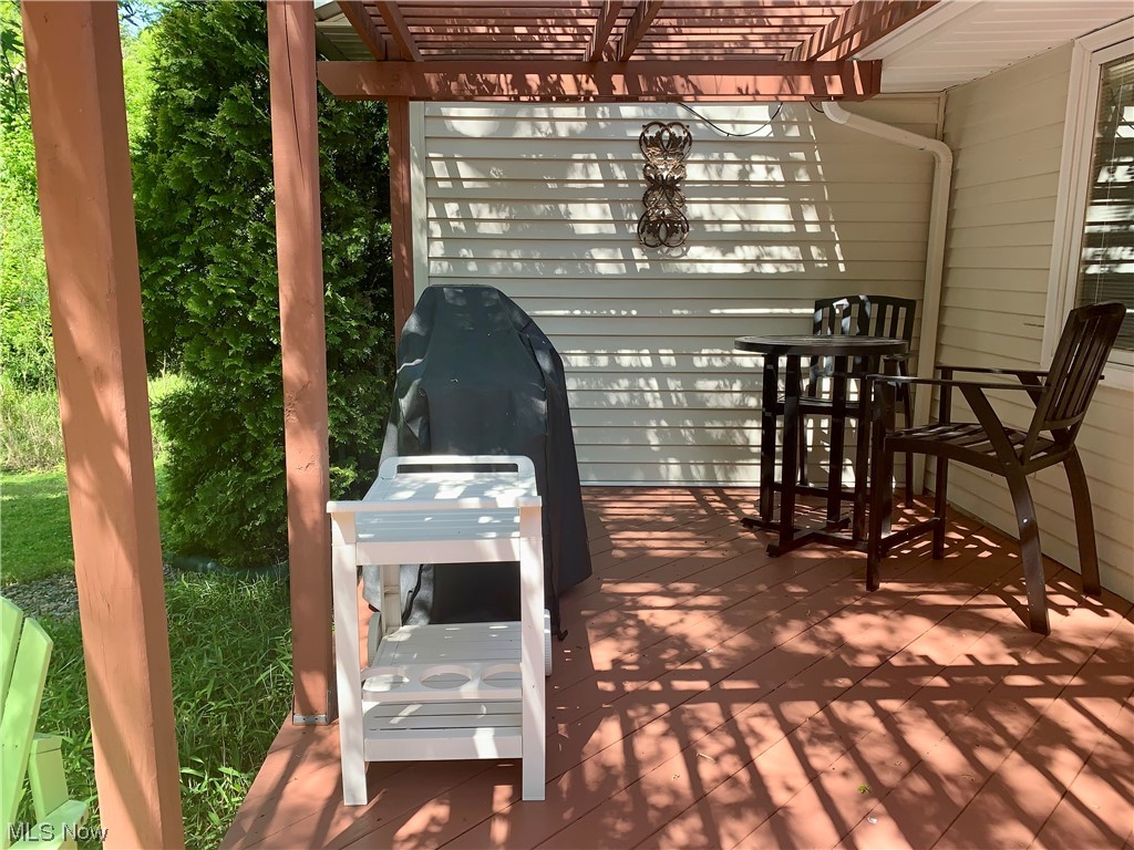 224 Habant Road Amherst, OH 44001 - Photo 17 of 26 Deck area under Pergola