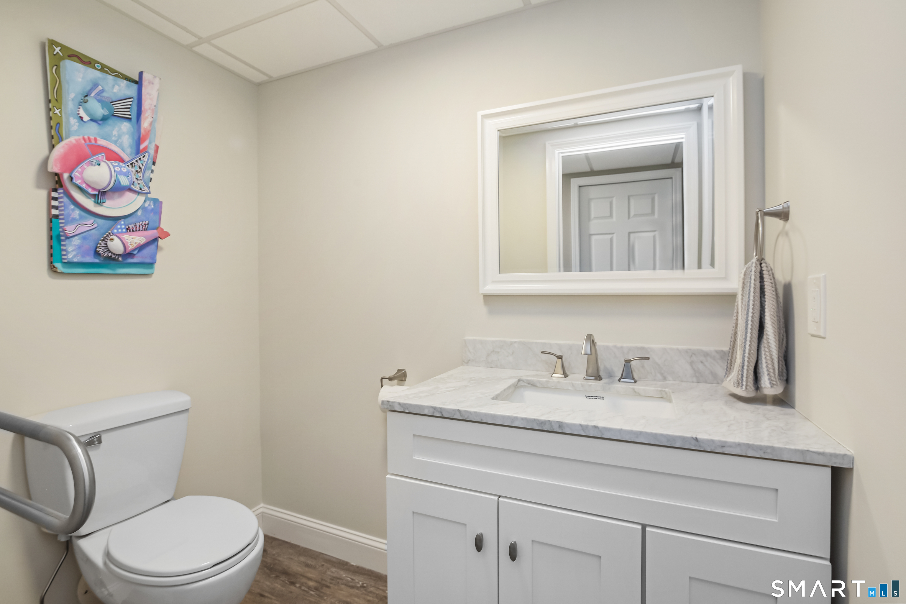 638 Danbury Road, Unit 64 Ridgefield, CT 06877 - Photo 25 of 31 Half Bathroom located in the basement!