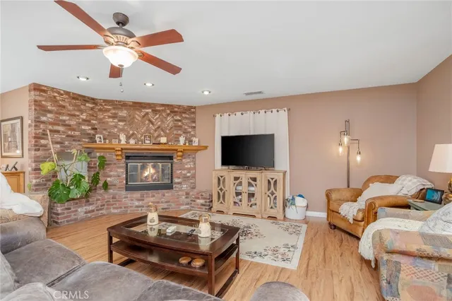 a view of a patio with a backyard table and chairs