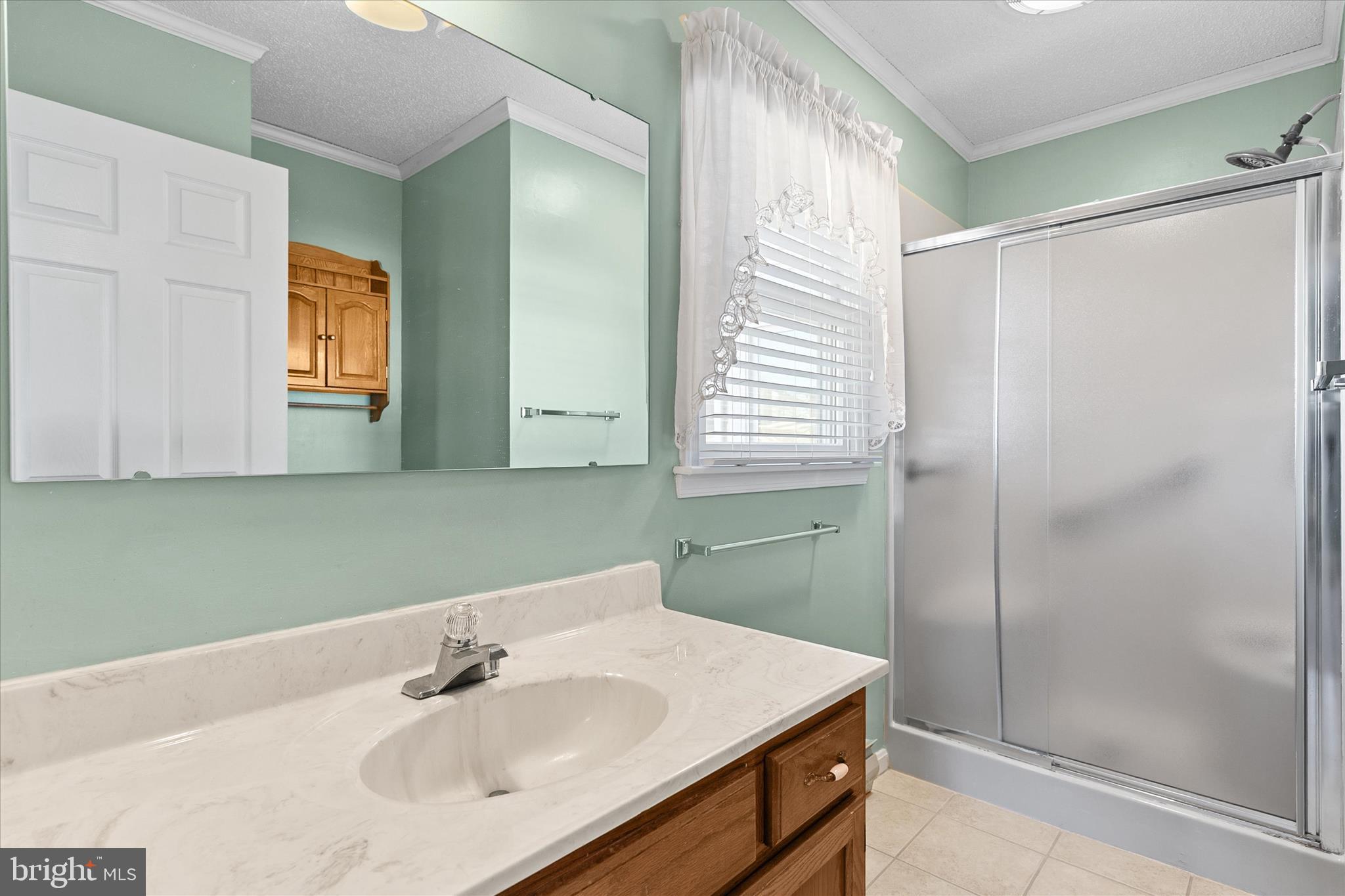 13 South Primrose Lane Ocean View, DE 19970 - Photo 26 of 38 a bathroom with a sink and a mirror