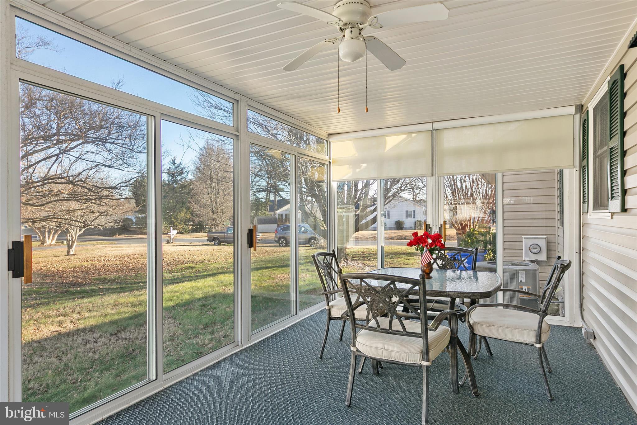 13 South Primrose Lane Ocean View, DE 19970 - Photo 28 of 38 a view of a dining room with furniture window and outside view