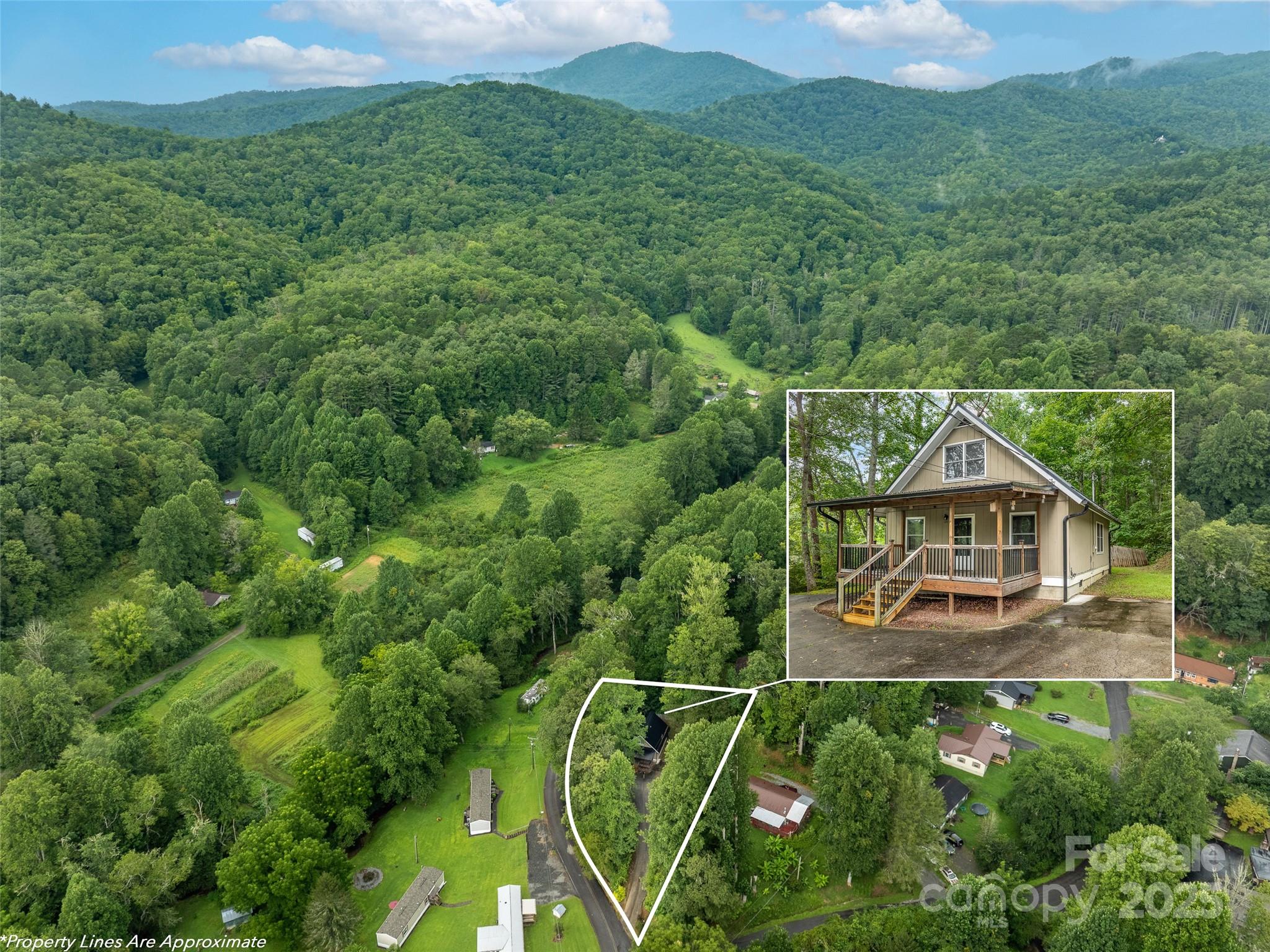 120 Wolf Pen Cove Road Brevard, NC 28712 - Photo 2 of 32 a view of a house with a yard