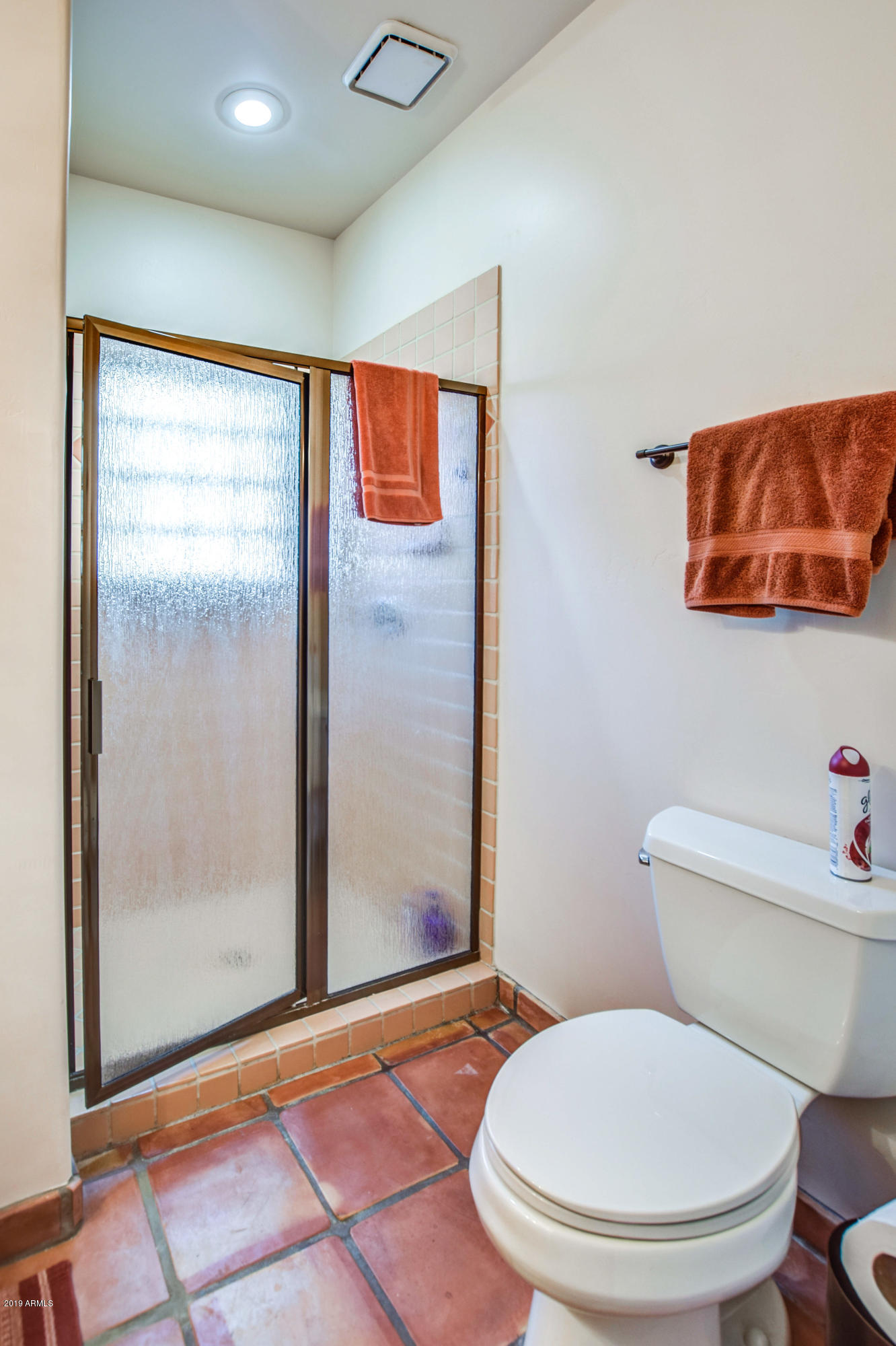 3530 North Hawes Road, Unit 10 Mesa, AZ 85207 - Photo 30 of 76 a bathroom with a toilet and a shower