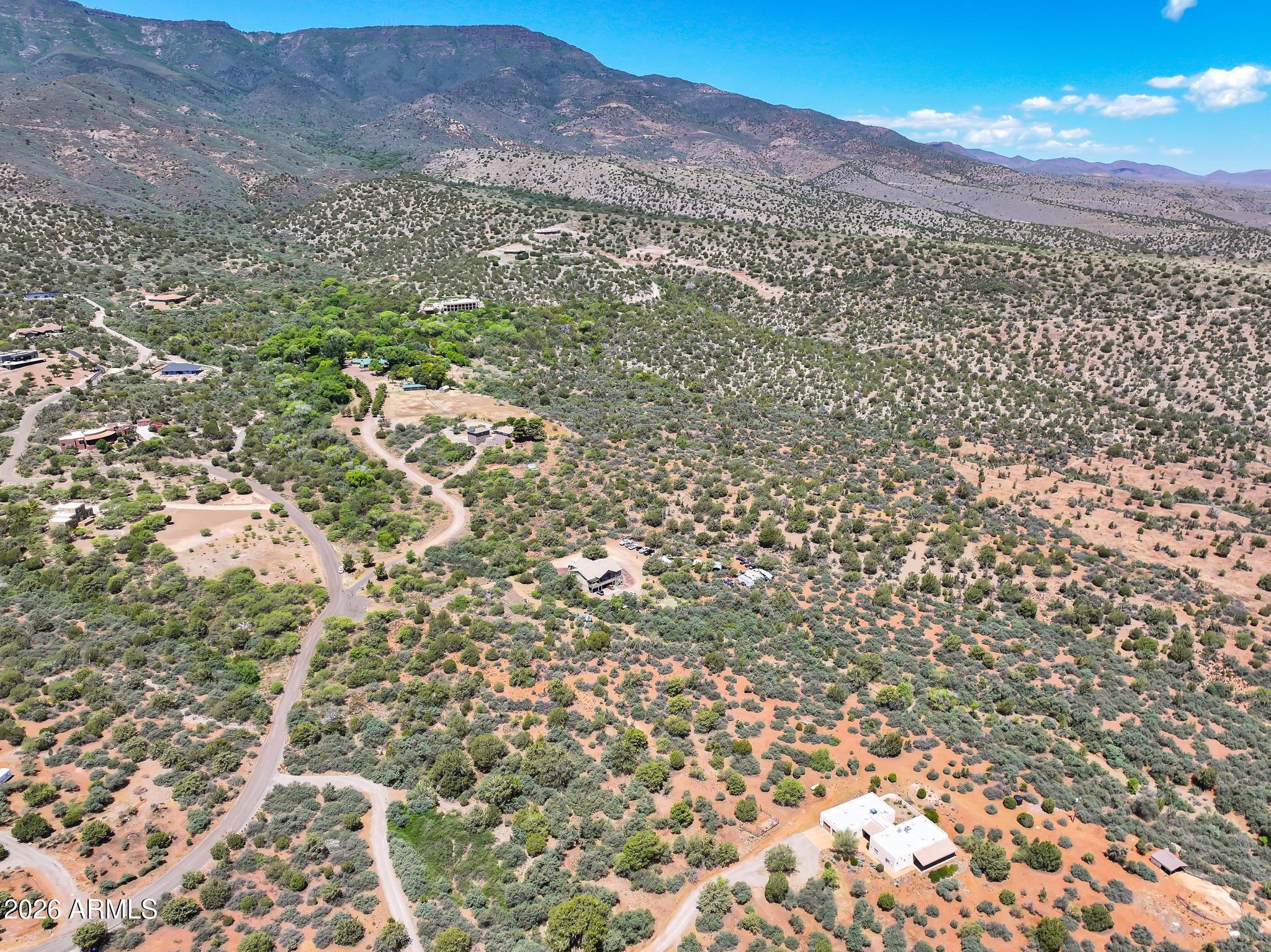 2350 West Quail Springs Ranch Road Cottonwood, AZ 86326 - Photo 13 of 24 a view of a city with mountains in the background
