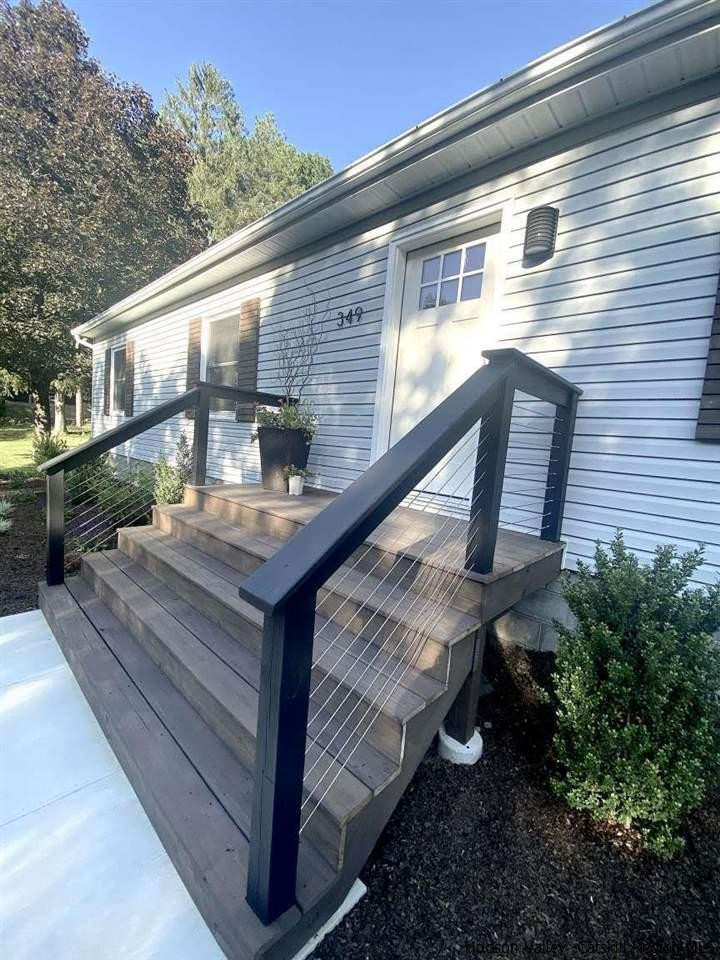 349 Co Road, Unit KRUMVILLE DAVIS CORNER RD Olivebridge, NY 12461 - Photo 24 of 25 a view of backyard with deck and outdoor seating