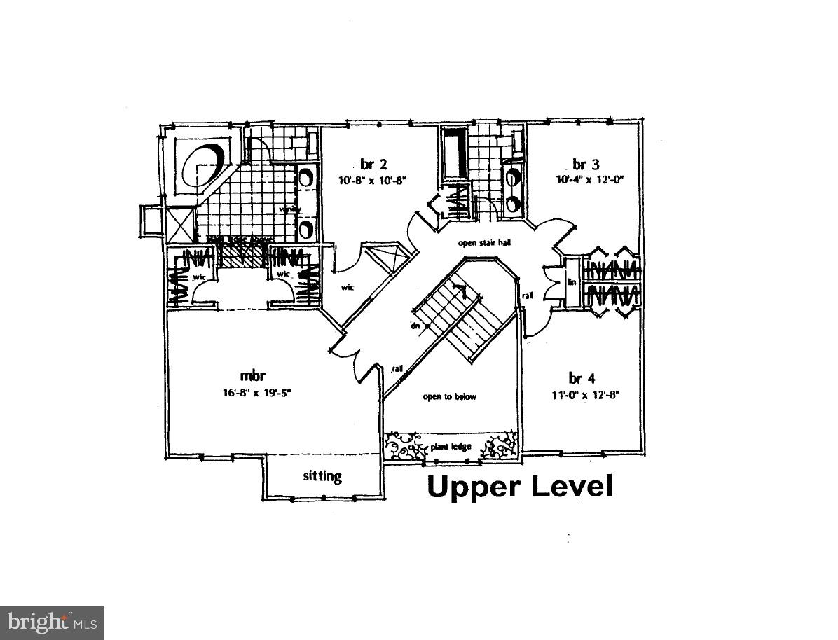 1111 Northwind Drive Reston, VA 20194 - Photo 29 of 30 Floor Plan - Upper Level