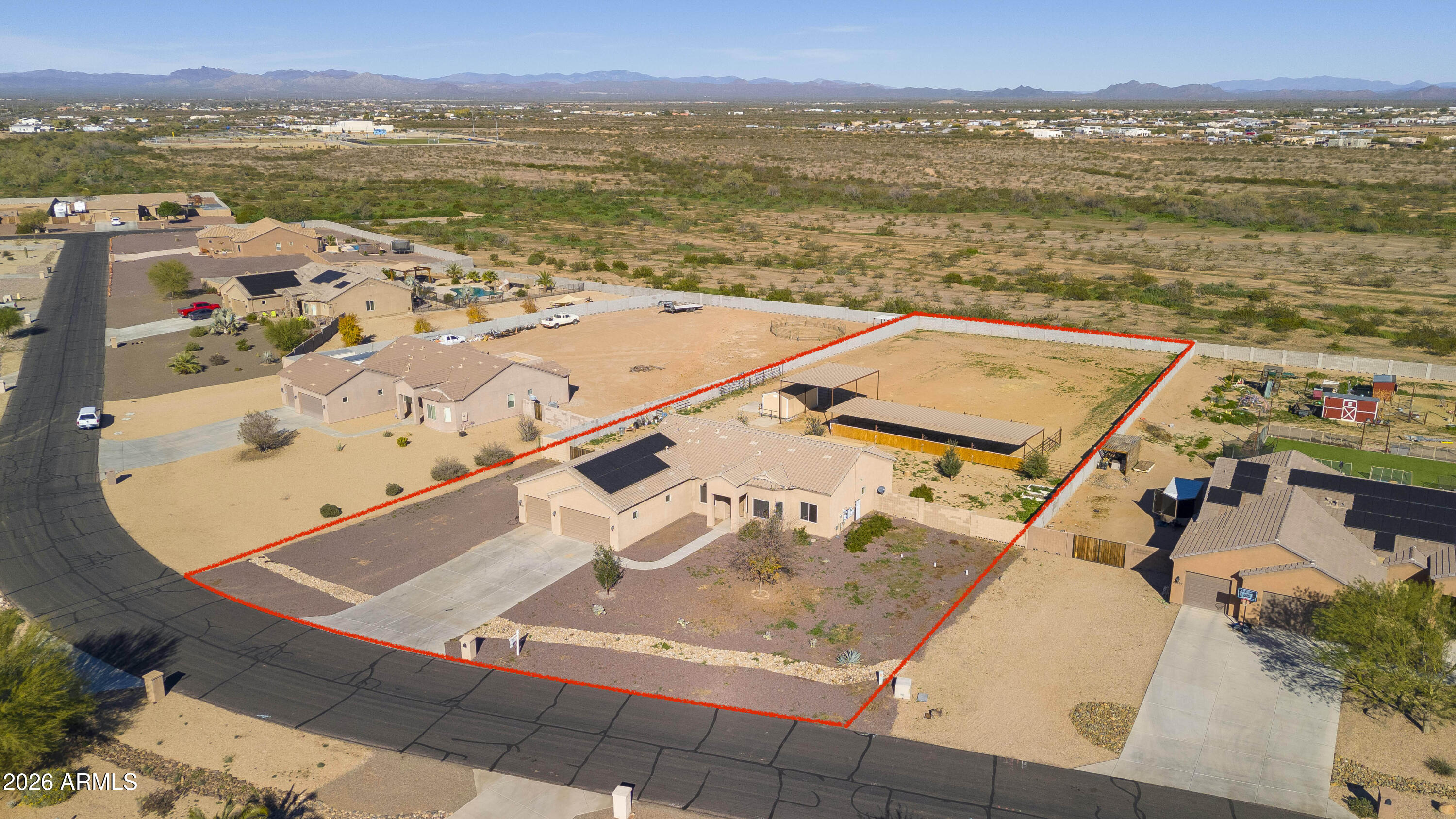 28621 North Bush Street Wittmann, AZ 85361 - Photo 11 of 41 a view of a city