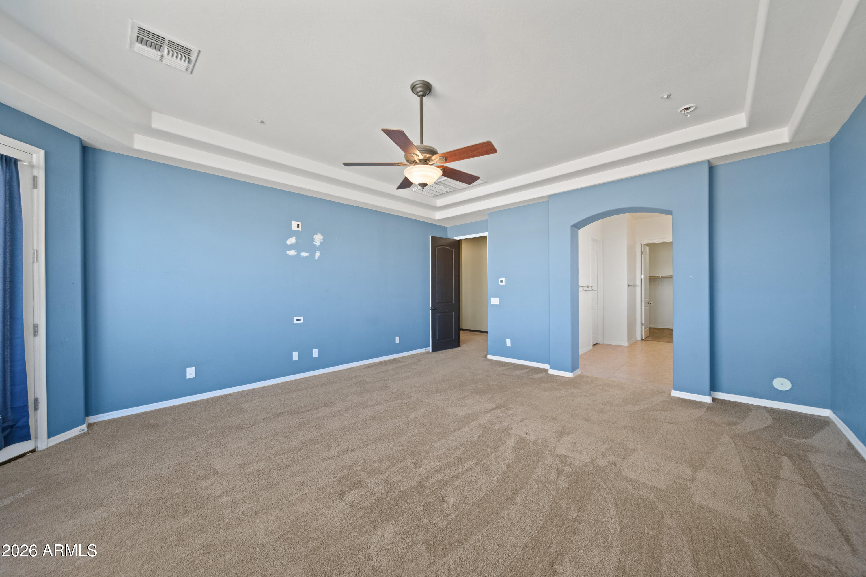 28621 North Bush Street Wittmann, AZ 85361 - Photo 30 of 41 a view of a livingroom with a ceiling fan