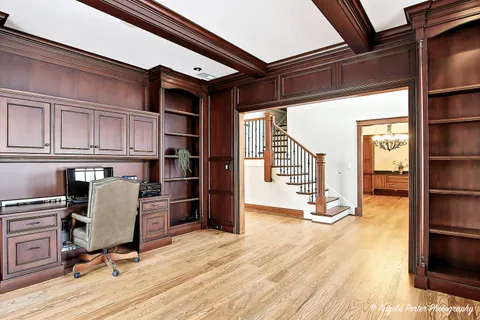 a view of front door of house