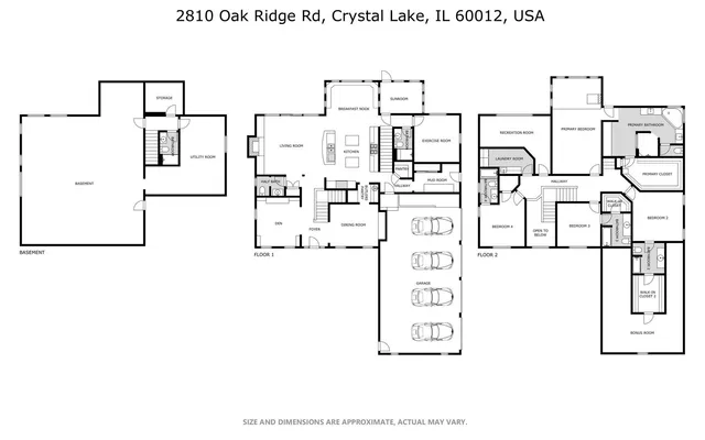 $1,350,000 | 2810 Oak Ridge Road, Crystal Lake, IL 60012