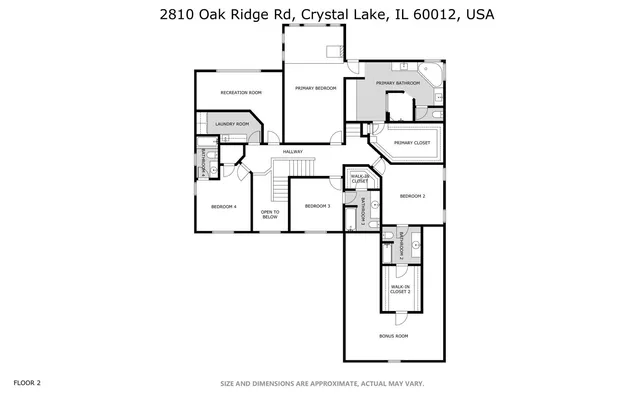 $1,350,000 | 2810 Oak Ridge Road, Crystal Lake, IL 60012