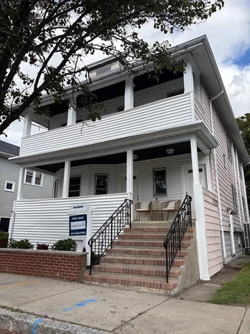 a view of a house with a white house