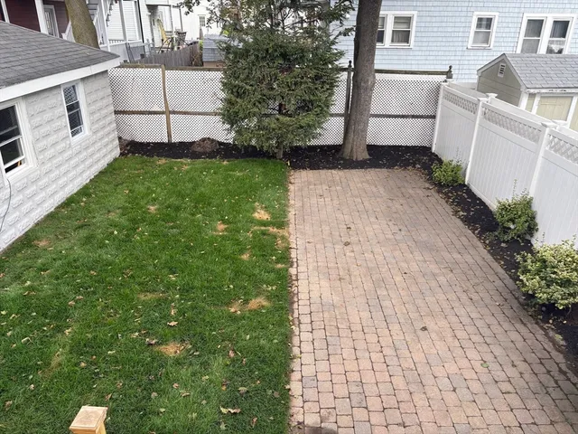 a view of outdoor space and yard