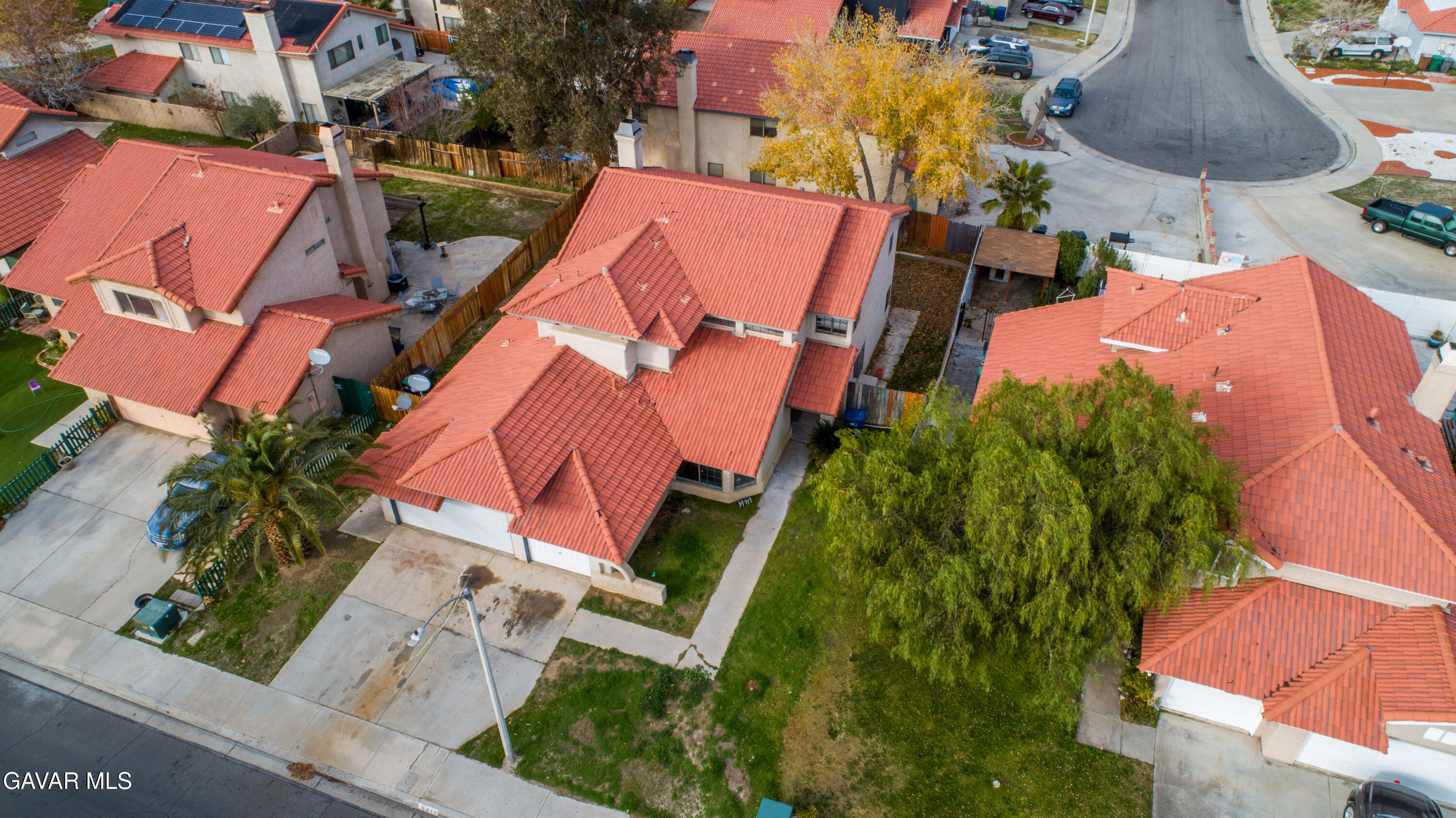 5217 East Ave R 4 Palmdale, CA 93552 - Photo 33 of 33 an aerial view of residential houses with outdoor space