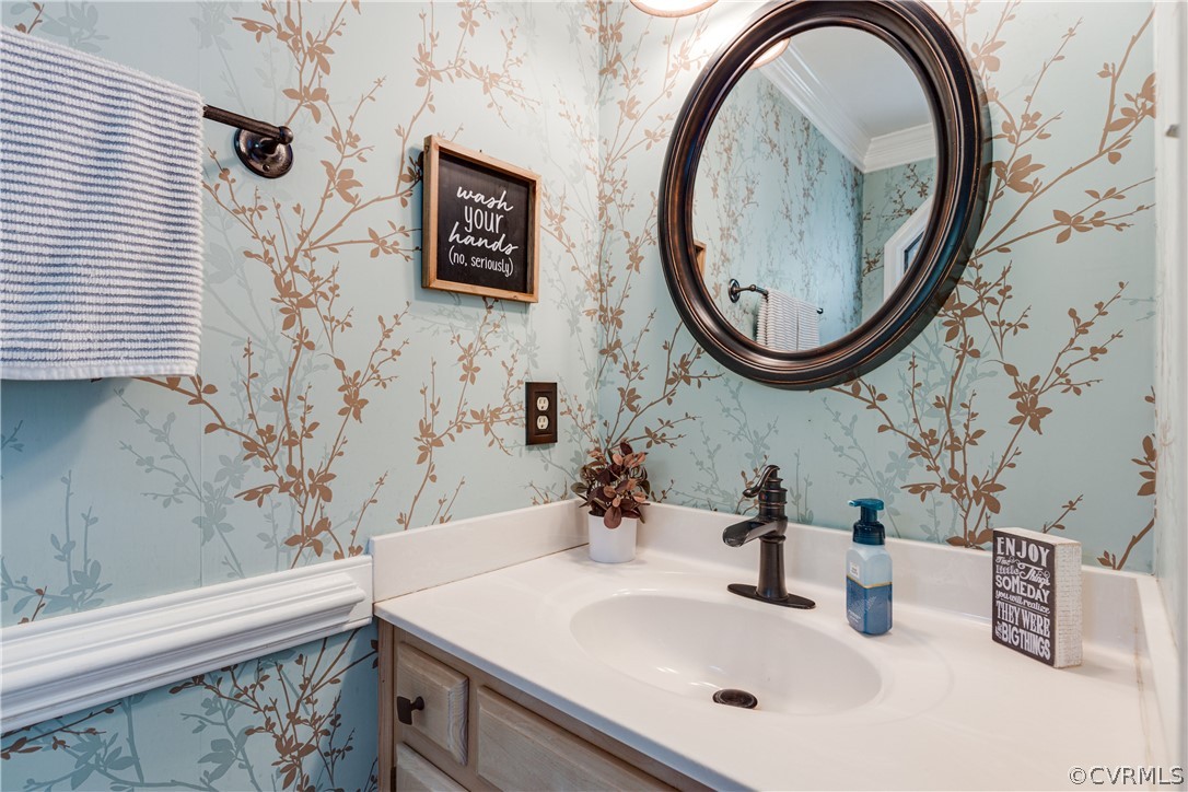 15220 Windy Ridge Road Midlothian, VA 23112 - Photo 25 of 45 The charming half bath is conveniently tucked away