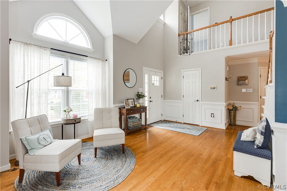 15220 Windy Ridge Road Midlothian, VA 23112 - Photo 7 of 45 The formal living room area is the perfect reading