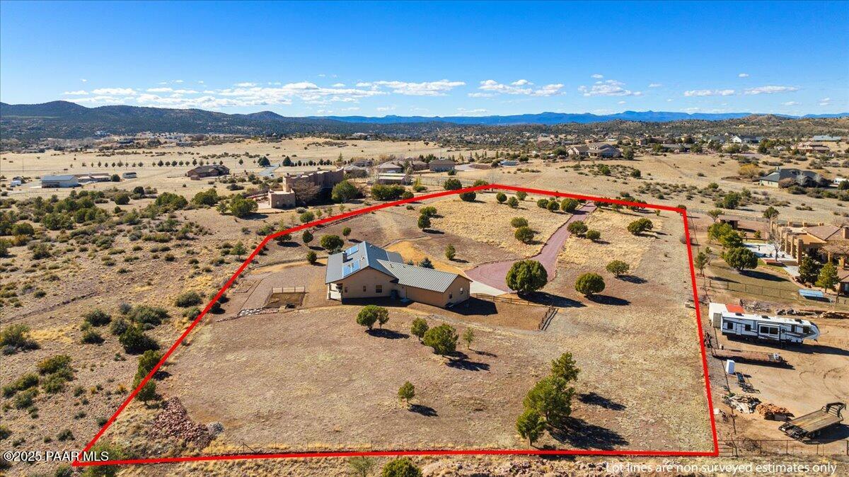 11055 Williamson Valley Ranch Road Prescott, AZ 86305 - Photo 2 of 37 Approximate Lot Lines