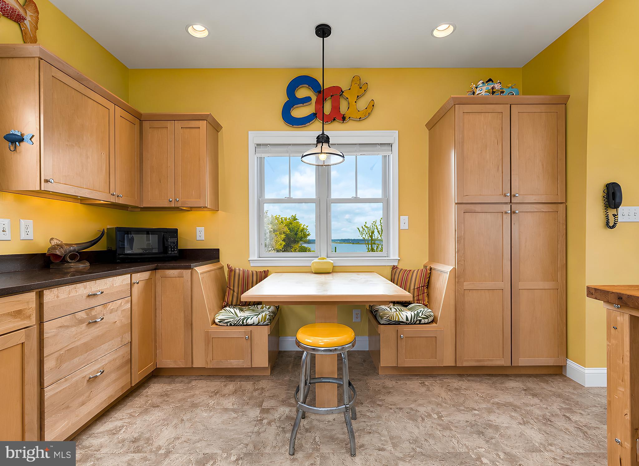 16144 Thomas Road Piney Point, MD 20674 - Photo 24 of 98 Bright, Well-Designed Kitchen with Scenic Views