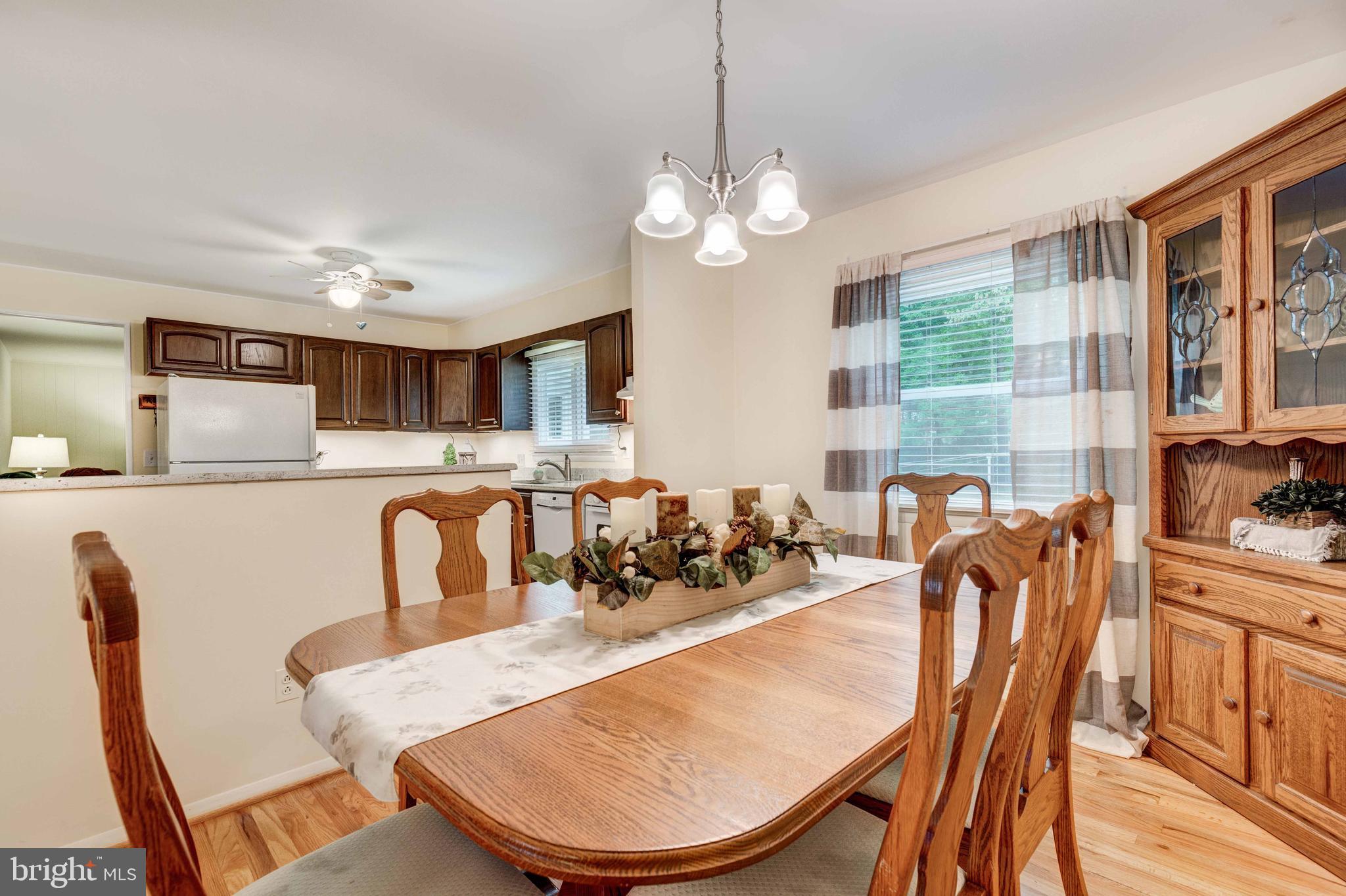 401 Highmeadow Road Reisterstown, MD 21136 - Photo 13 of 36 Dining Room with new light fixture