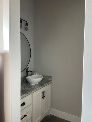 a view of a golf course with a big yard