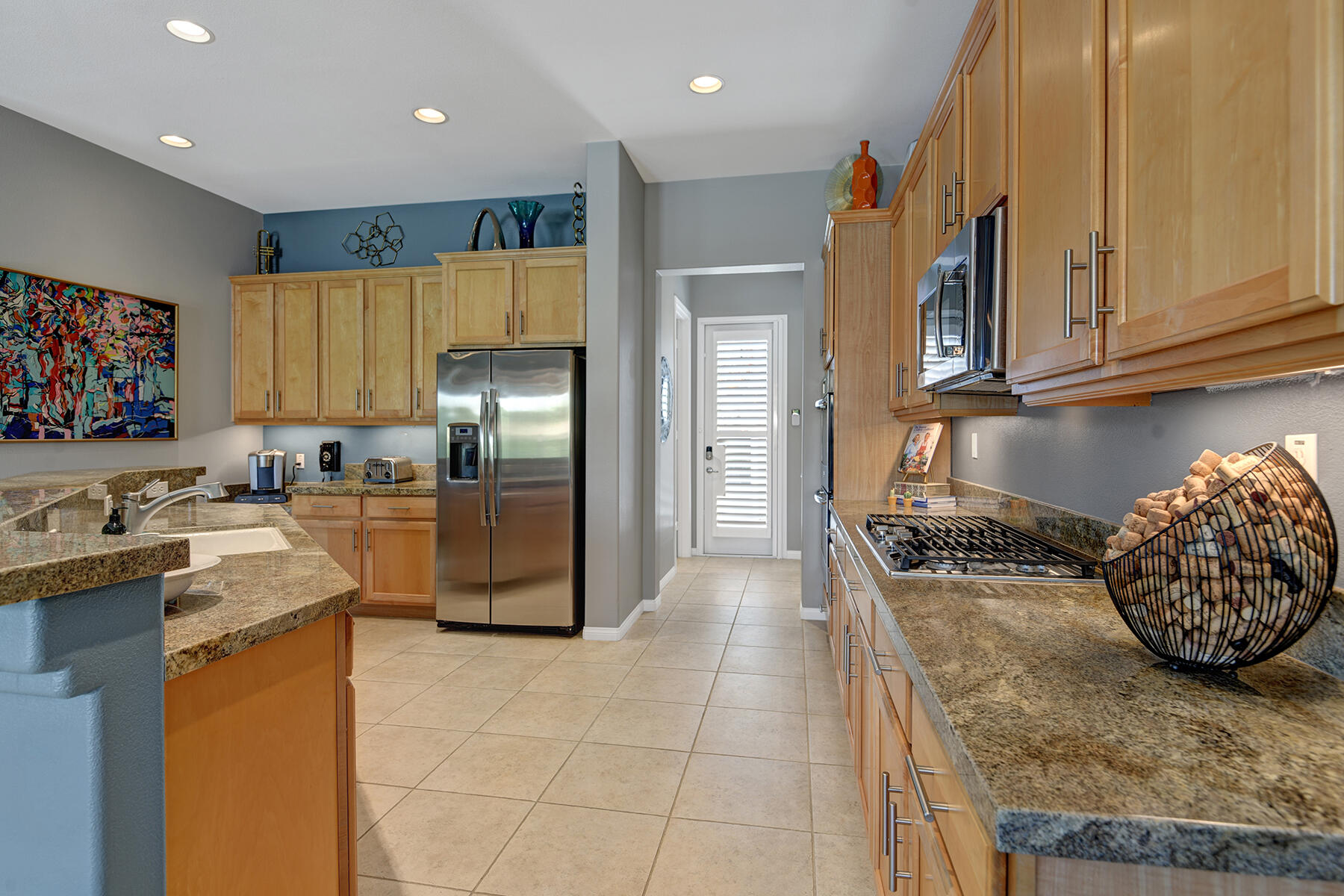 69792 Matisse Road Cathedral City, CA 92234 - Photo 24 of 71 KITCHEN THROUGH TO CASITA PASSAGE MLS