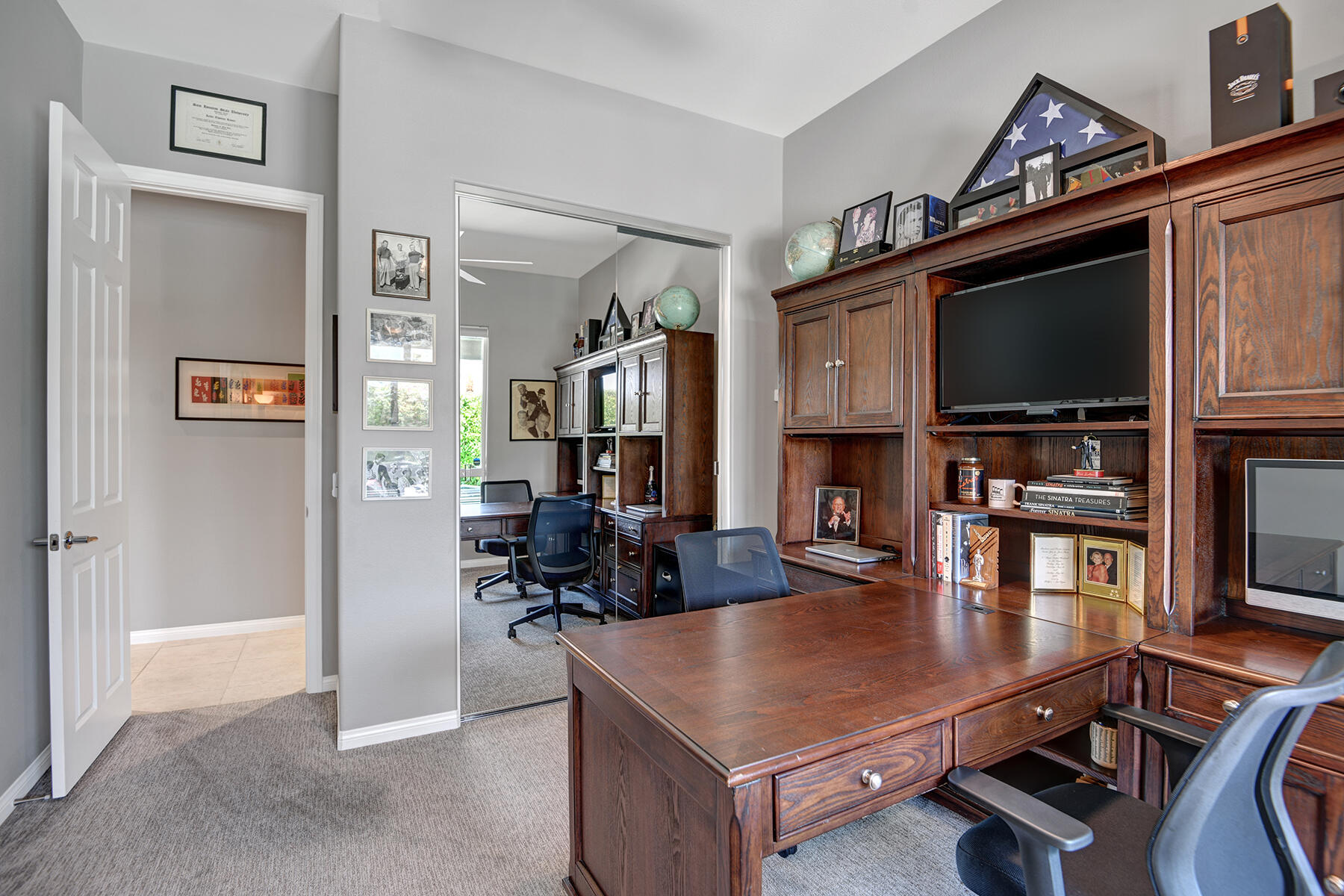 69792 Matisse Road Cathedral City, CA 92234 - Photo 44 of 71 GUEST 2 USED AS AN OFFICE REVERSE MLS