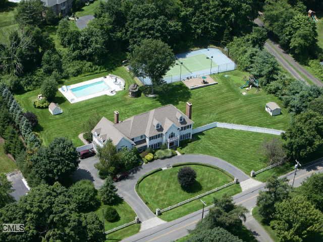 169 Sturges Ridge Road Wilton, CT 06897 - Photo 1 of 1 an aerial view of a house