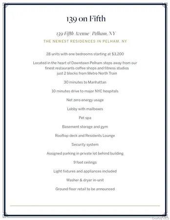 $3,825 | 139 Fifth Avenue, Unit 3E, Pelham, NY 10803