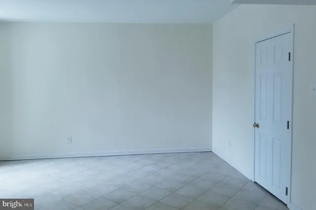 a view of a street with an outdoor space