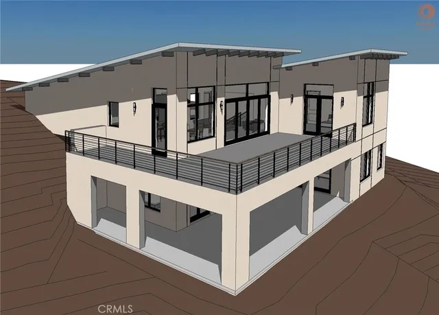 a backyard of a house