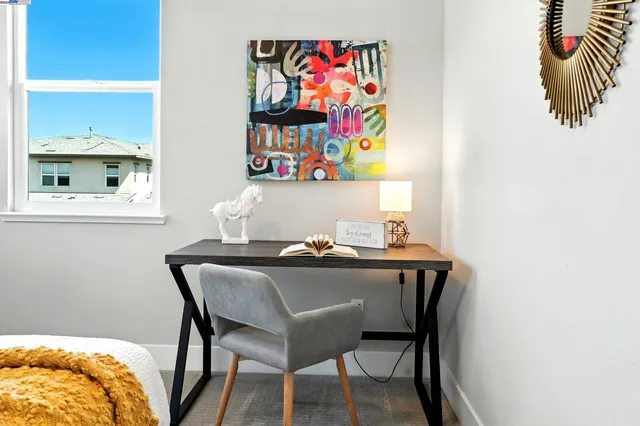 a bathroom with a sink double vanity and a mirror