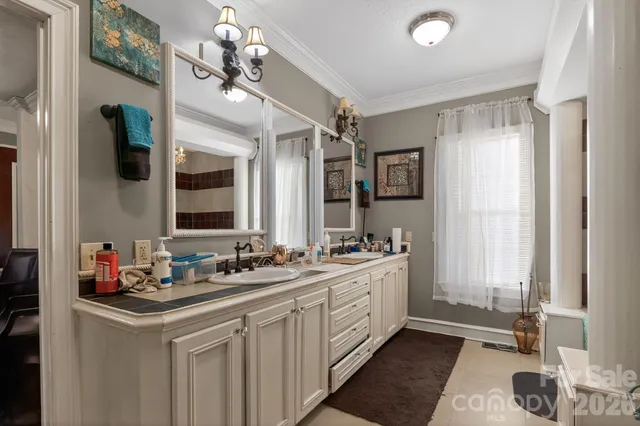 a living room with a couch and a window