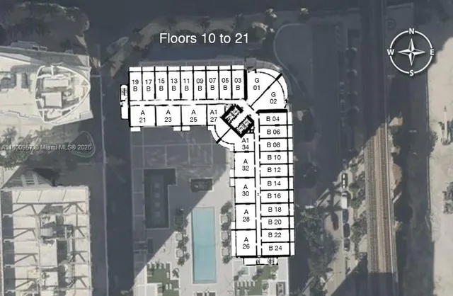 a view of pool with patio