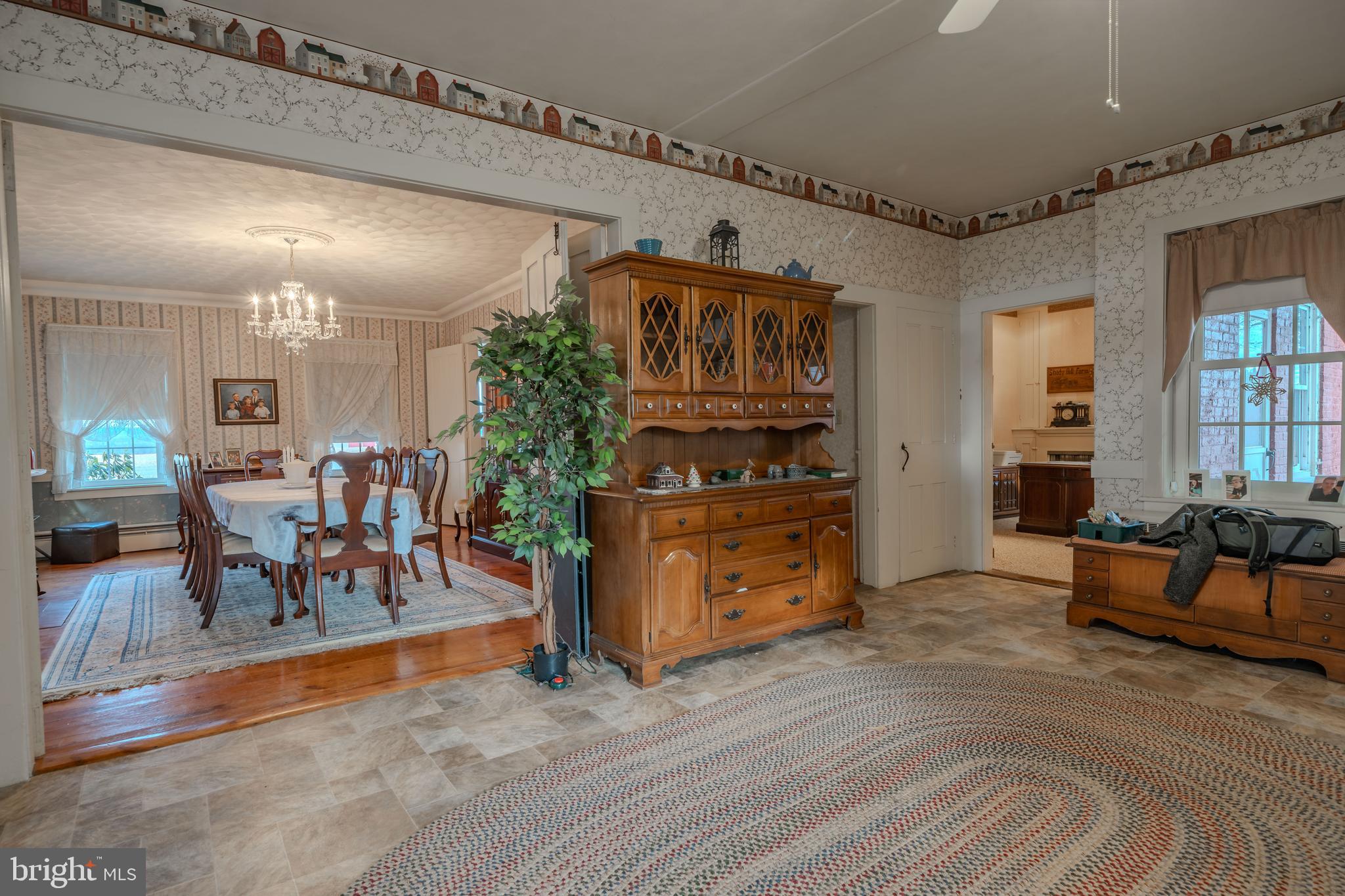 155 Shady Hill Road Milton, PA 17847 - Photo 51 of 70 a view of a dining room with furniture window and wooden floor