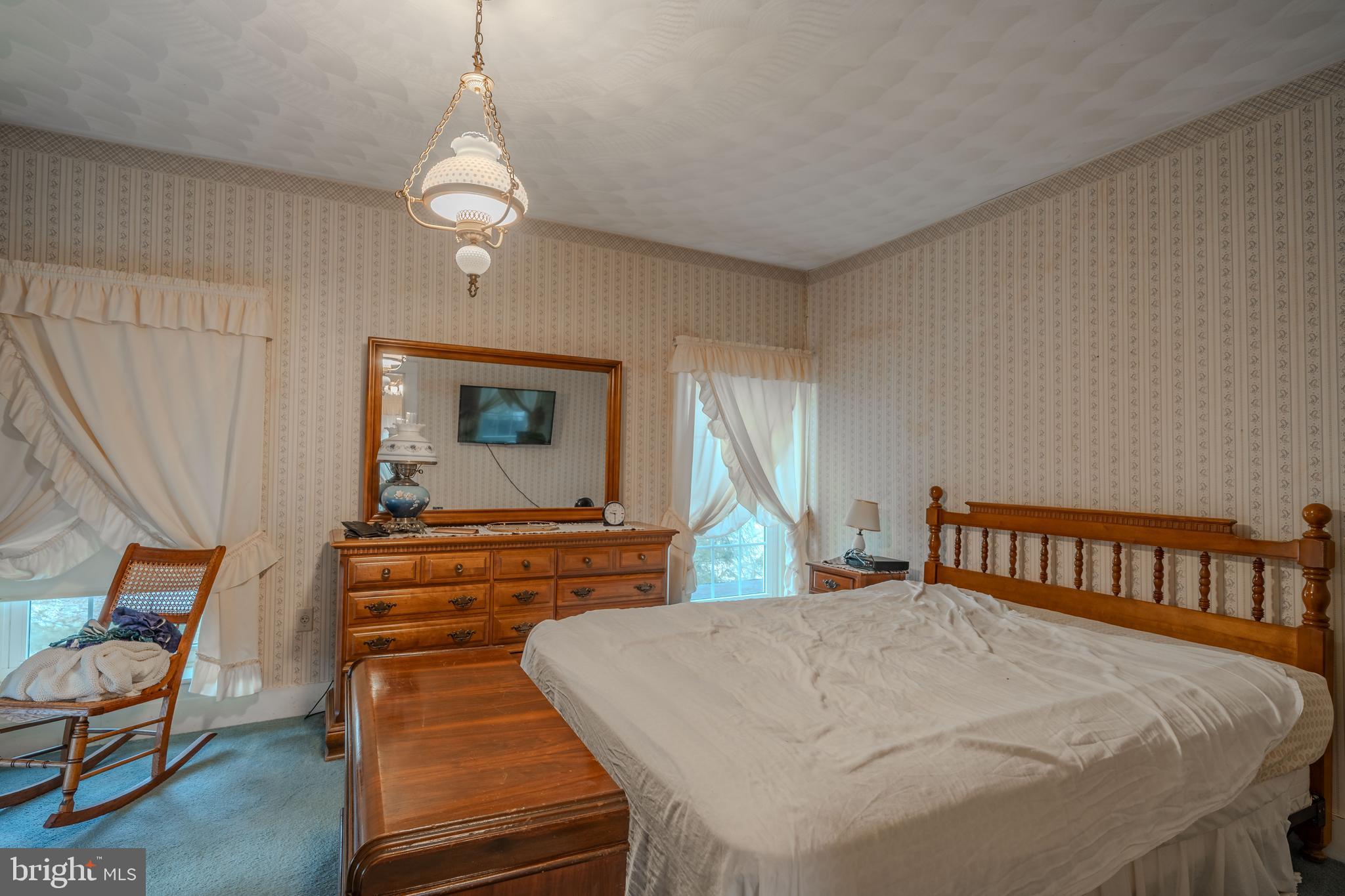 155 Shady Hill Road Milton, PA 17847 - Photo 60 of 70 a bed room with a bed and a television