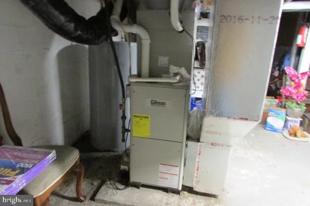 a room with storage and utility