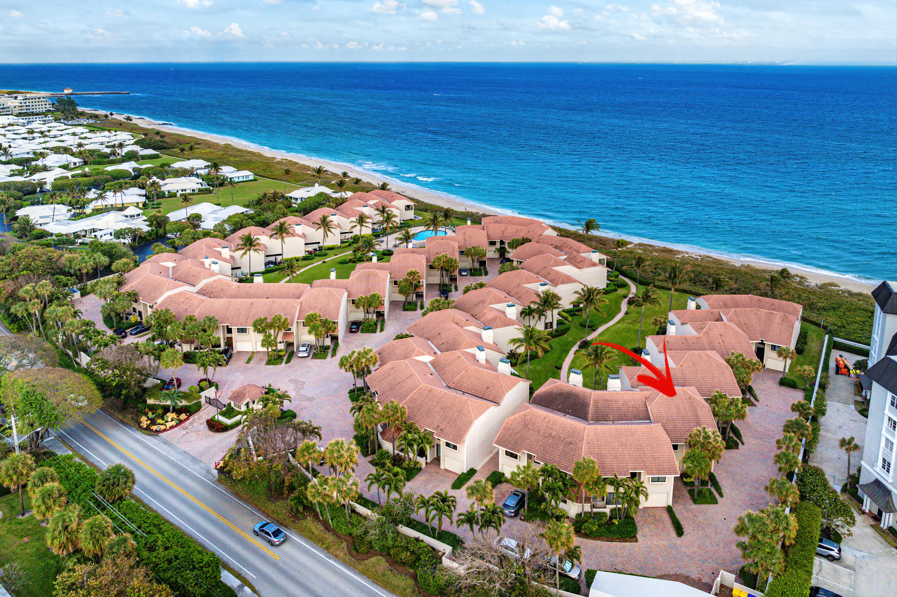 6711 North Ocean Boulevard, Unit 32 Ocean Ridge, FL 33435 - Photo 4 of 8 Bird's Eye View