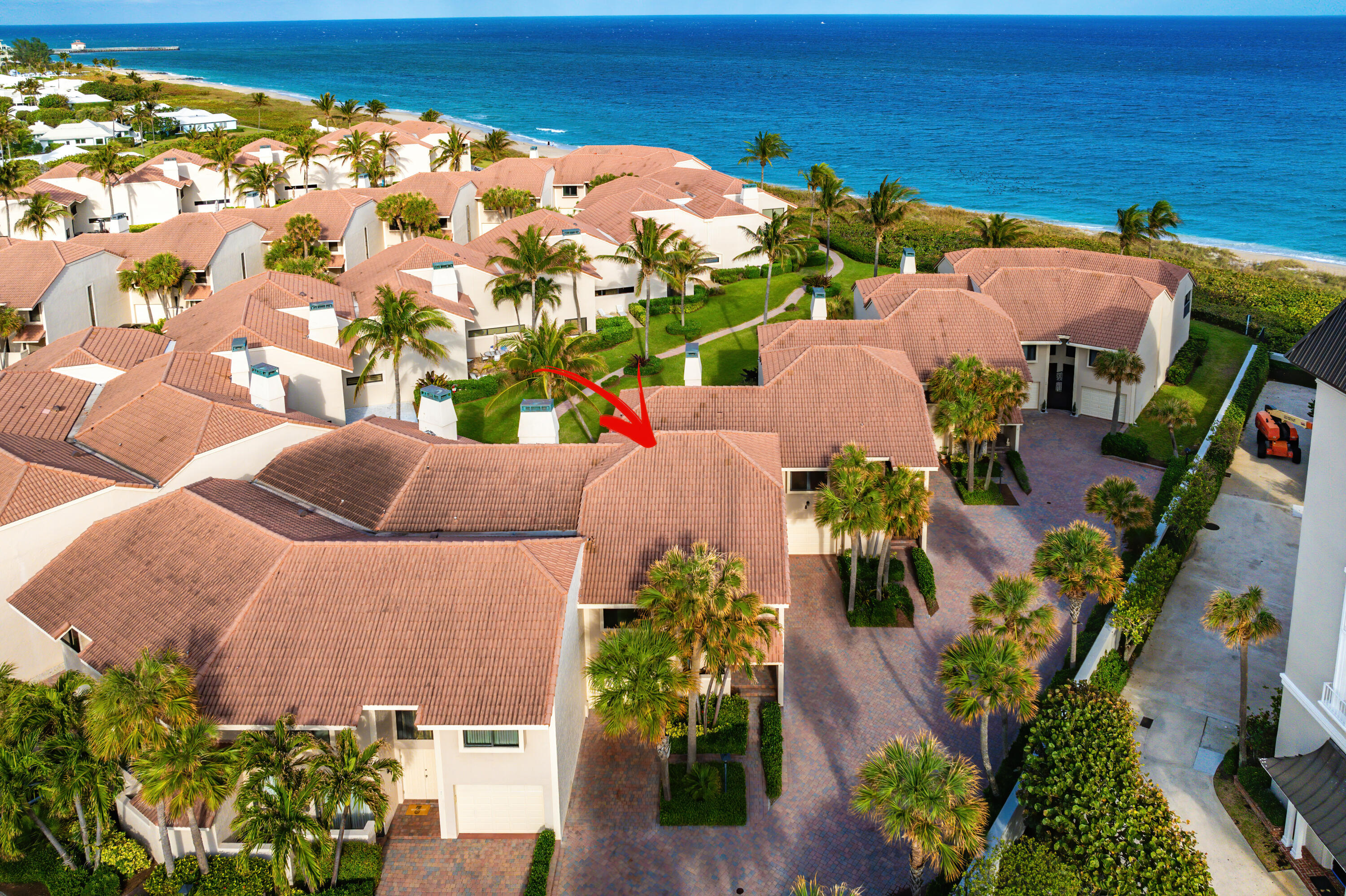 6711 North Ocean Boulevard, Unit 32 Ocean Ridge, FL 33435 - Photo 5 of 8 Bird's Eye View