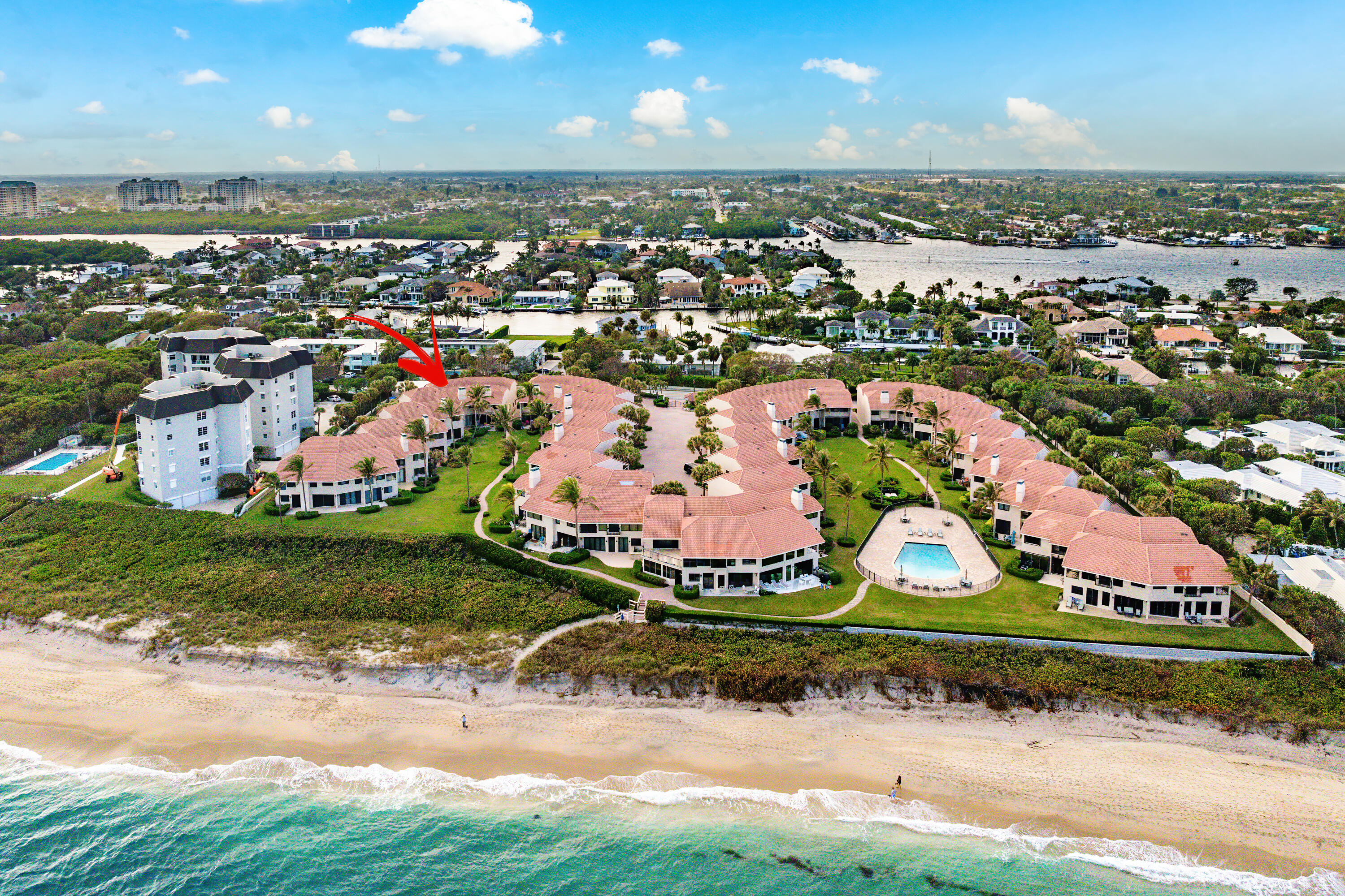 6711 North Ocean Boulevard, Unit 32 Ocean Ridge, FL 33435 - Photo 6 of 8 Bird's Eye View
