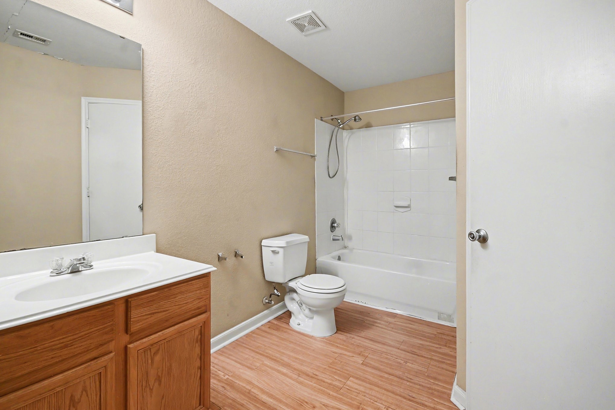 6703 Providence View Lane Houston, TX 77049 - Photo 5 of 21 a bathroom with a sink a toilet and shower