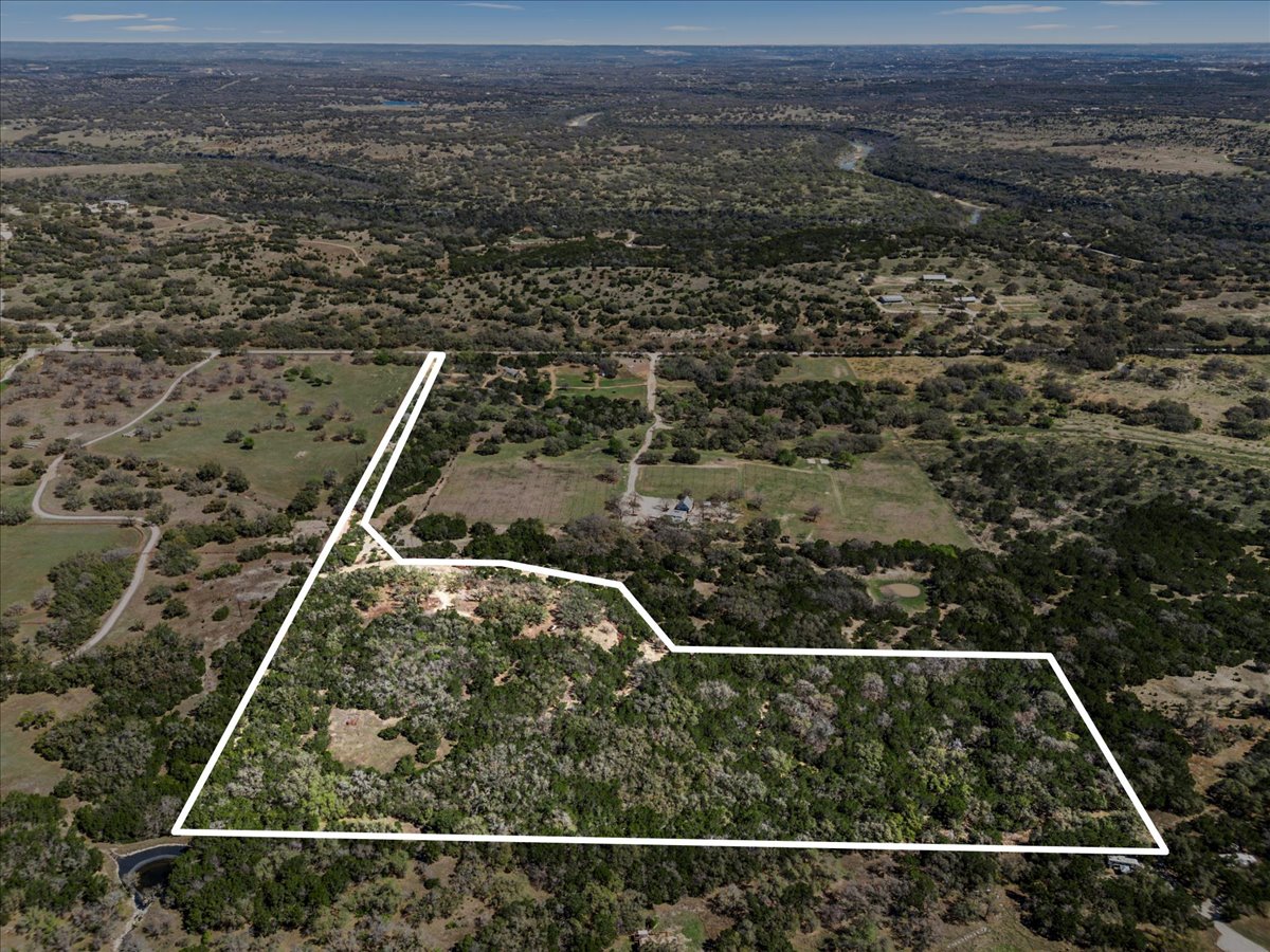 Parcel outlined - No easement, owned 30' wide access.
