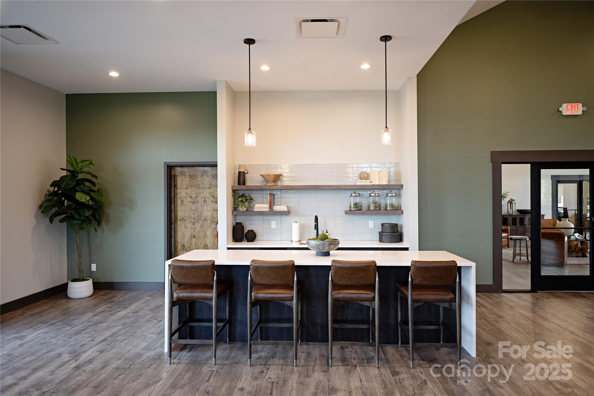 145 Bovine Br Road Fletcher, NC 28732 - Photo 41 of 43 a large kitchen with a table and chairs