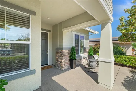 a view of a outdoor space with sitting area