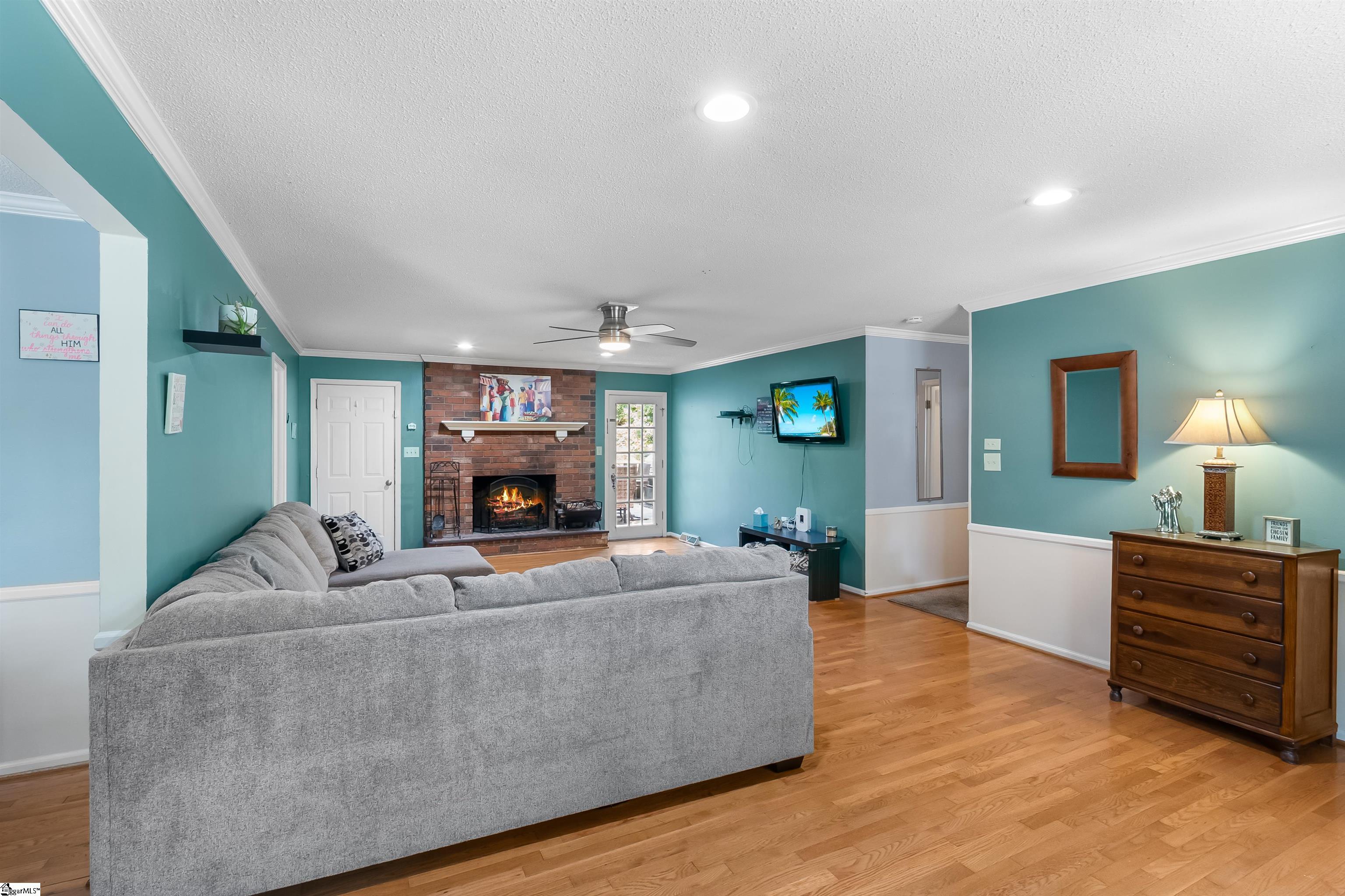 217 Devenger Road Greer, SC 29650 - Photo 16 of 33 Wood Burning Fireplace and lots of space to design within.