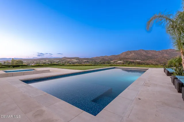 a view of lake and mountain