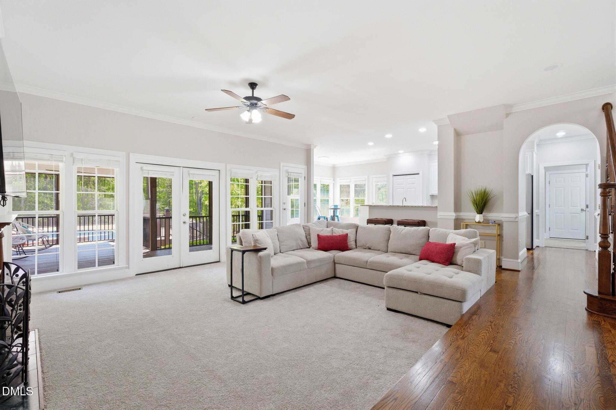 5416 Pulley Town Road Zebulon, NC 27597 - Photo 14 of 74 a living room with furniture and a large window