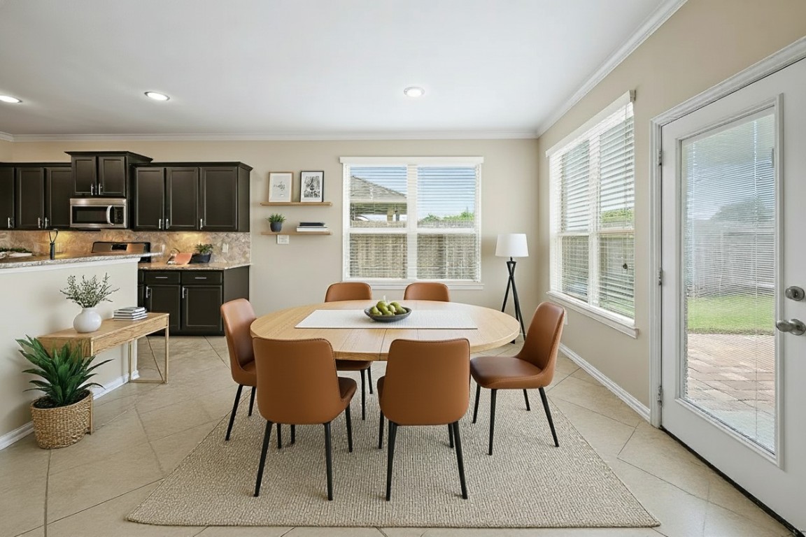 13230 Dover Bluff Drive Rosharon, TX 77583 - Photo 10 of 33 Virtual Staged - Breakfast Area