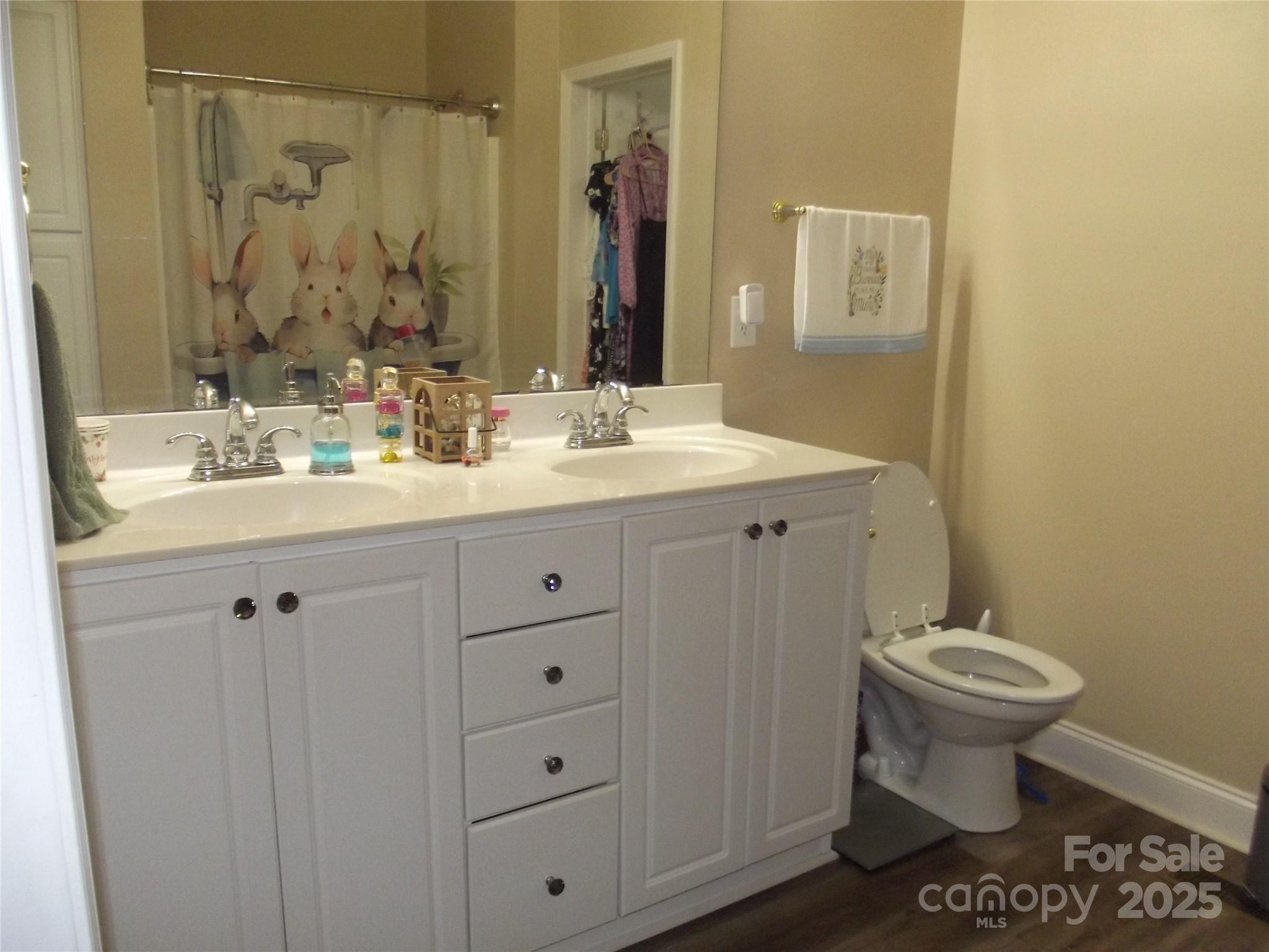 1502 Mulberry Ridge Drive, Unit 1 Newton, NC 28658 - Photo 19 of 39 a bathroom with a sink a toilet and mirror