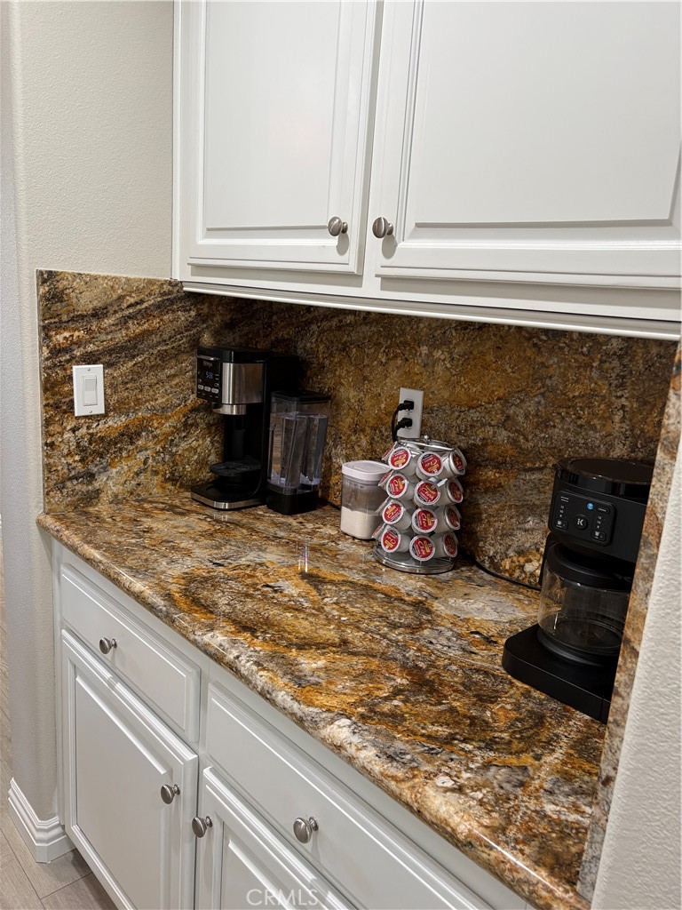 17115 Noble View Circle Riverside, CA 92503 - Photo 9 of 53 Granite Counter Coffee Bar / Dry Bar with extra cabinets just off the Kitchen.